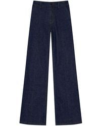 Jonathan Simkhai - Ansel Mid-rise Flared Jeans - Lyst