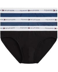 Tommy Hilfiger - Lot De Trois Slips Signature À Bande Logo - Lyst