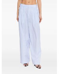 Rag & Bone - Pantalon Plissé À Rayures - Lyst