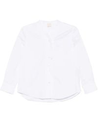 Aspesi - Long-Sleeve Ruffled Shirt - Lyst