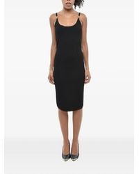 Versace - Abito Corto Con Decorazione - Lyst