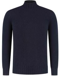 Doriani - Ribbed-Knit Mock-Neck Sweater - Lyst