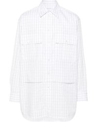 Bottega Veneta - Check-pattern Layered Shirt - Lyst