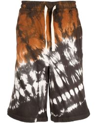 Jil Sander - Graphic-print Knee-length Shorts - Lyst