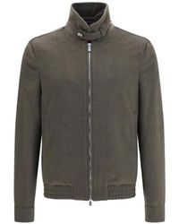 Brunello Cucinelli - High-Neck Jacket - Lyst