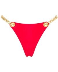 Moschino - Slip Bikini Con Catena - Lyst