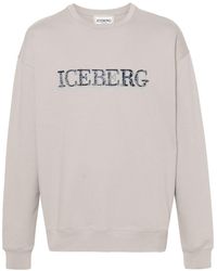 Iceberg - Embroidered-logo Sweatshirt - Lyst