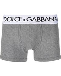 Dolce & Gabbana - Boxer à taille à logo - Lyst