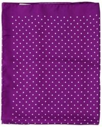 Destin - Foulard À Pois - Lyst