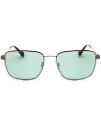 Police - Rectangle-Frame Metal Sunglasses - Lyst
