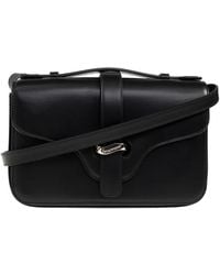Emporio Armani - Smooth Leather Shoulder Bag - Lyst