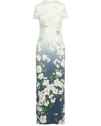 Oscar de la Renta - Cherry Blossom ドレス - Lyst