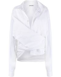 Balenciaga - オーバーサイズ ラップシャツ - Lyst