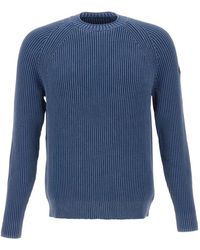 Rrd - Cotton 7 Techno Wash Ribbed-Knit Sweater - Lyst