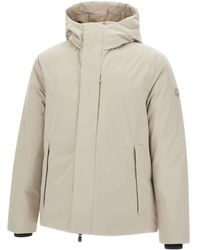 Save The Duck - Logo-Patch Padded Jacket - Lyst