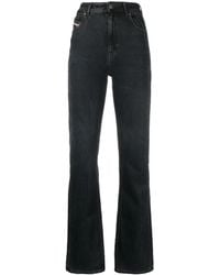 DIESEL - Logo-Patch Cotton Jeans - Lyst