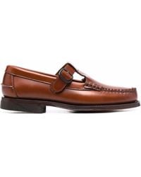 Hereu - Mocassini Alber Con Cinturino A T - Lyst
