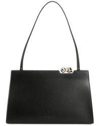 Jacquemus - Le Salon Leather Shoulder Bag - Lyst