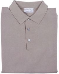 SETTEFILI CASHMERE - Knitted Polo Shirt - Lyst