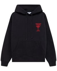 MSGM - Sudadera Con Capucha Y Logo - Lyst