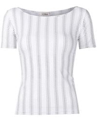 Amir Slama - Gestreepte Blouse - Lyst
