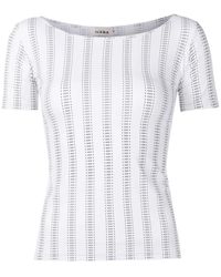 Amir Slama - Vertical Striped T-Shirt - Lyst