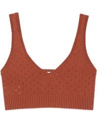 Plan C - Top Con Cuello En V - Lyst