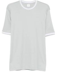 Eleventy - Short Sleeves Ringer T-Shirt - Lyst