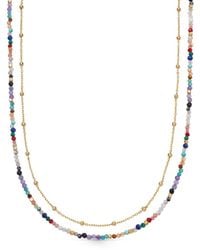 Astley Clarke - Biography Double-chain Necklace - Lyst