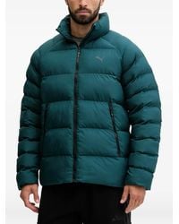 PUMA - Mono Zip Puffer Jacket - Lyst