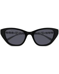 Gucci - Gg1968S Cat-Eye Logo Sunglasses - Lyst