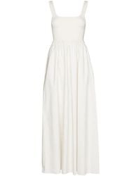 Matteau - Square-Neck Sleeveless Maxi Dress - Lyst
