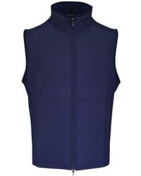 Ralph Lauren - Quilted Zip-Up Vest - Lyst