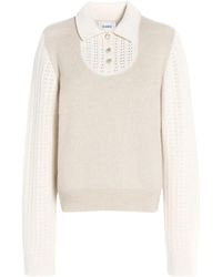 Barrie - Pullover Mit B-Logo - Lyst