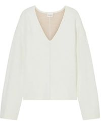 Closed - Pullover Mit V-Ausschnitt - Lyst