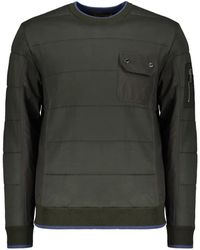 Moorer - Quilted Long-Sleeve Sweater - Lyst