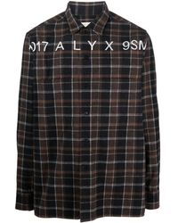1017 ALYX 9SM - Overhemd Met Tartan Ruit - Lyst