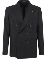 Tagliatore - Chaqueta Con Doble Botonadura - Lyst
