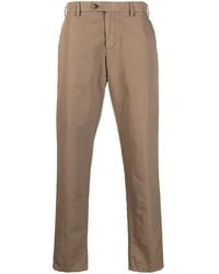 Lardini - Straight-Leg Linen Trousers - Lyst