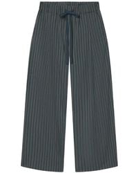 A.L.C. - James Striped Wide-Leg Trousers - Lyst