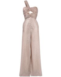 Maria Lucia Hohan - Adonia Wide-leg Cut-out Jumpsuit - Lyst