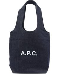 A.P.C. - Ninon デニムハンドバッグ M - Lyst