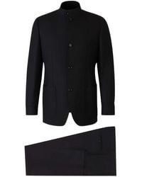 Lardini - Mandarin-Collar Single-Breasted Suit - Lyst