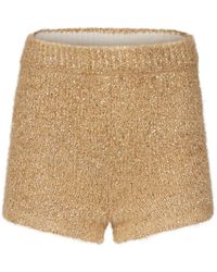 Nina Ricci - Tweed-Shorts mit hohem Bund - Lyst