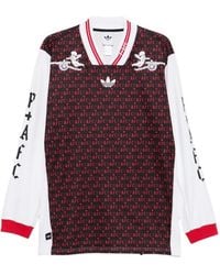 adidas - Patterned Long-Sleeved T-Shirt - Lyst