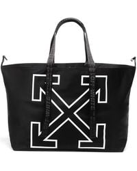 Off-White c/o Virgil Abloh - グラフィック ハンドバッグ - Lyst