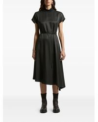 Peserico - Mock-neck Asymmetrical Dress - Lyst