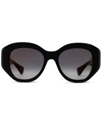 Cartier - Panthère De Cartier Geometric-Frame Sunglasses - Lyst
