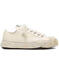 Maison Mihara Yasuhiro - Hank Og Sole-Waxed Low-Top Sneakers - Lyst
