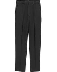 Ami Paris - Pleated Wide-Leg Trousers - Lyst